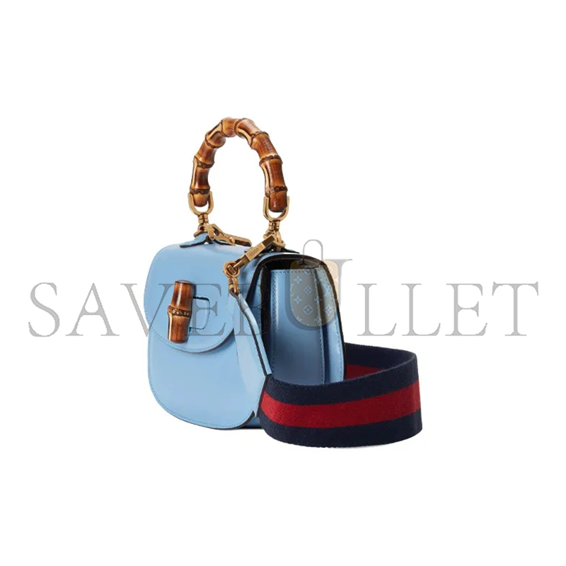 GUCCI BAMBOO 1947 MINI BAG 686864 10ODT 4371 (17*12*7.5cm)